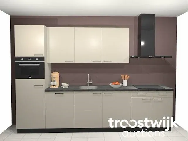 Rechtopgestelde keuken - afbeelding 1 van  3