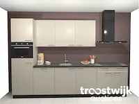 Rechtopgestelde keuken