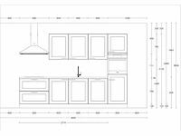 Rechtopgestelde keuken - afbeelding 2 van  5