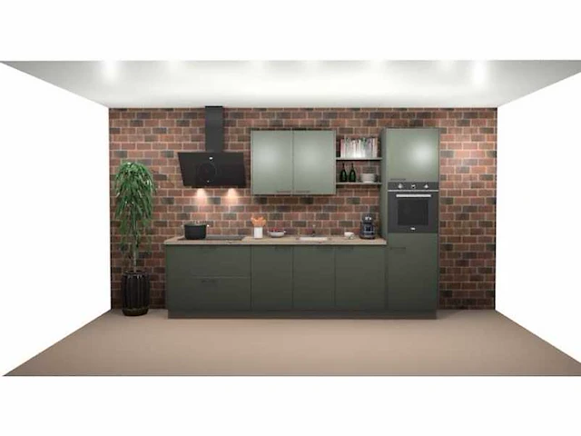 Rechtopgestelde keuken - afbeelding 1 van  5