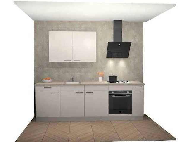 Rechtopgestelde keuken - afbeelding 1 van  5