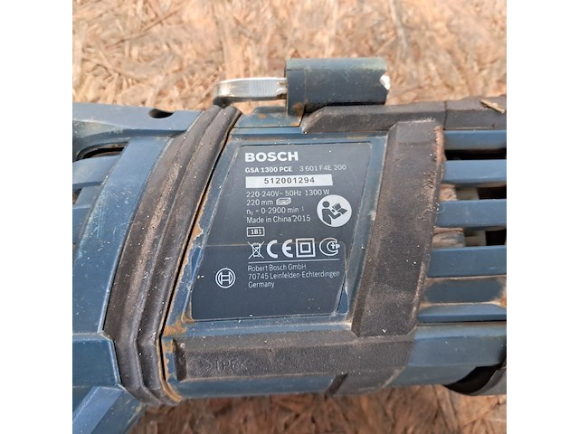 Reciprozaag 230v, bosch, gsa 1300 pce, 2016 - afbeelding 4 van  5