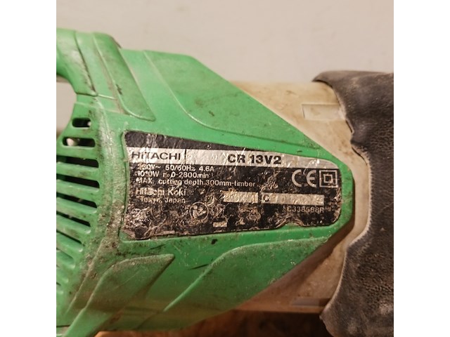 Reciprozaag, hitachi, cr 13 v2 - afbeelding 8 van  10