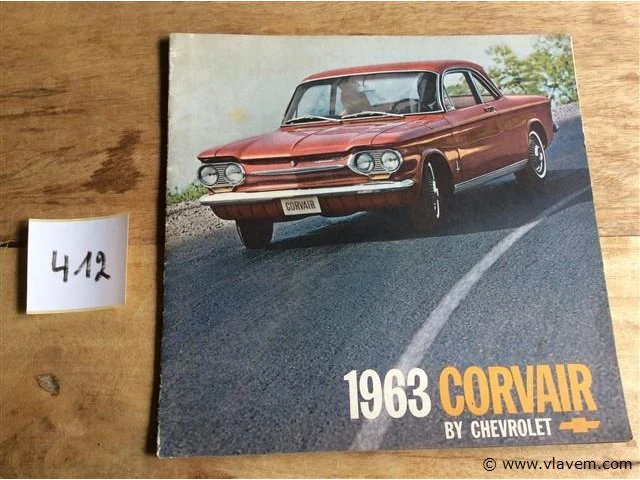 Reclame corvair - afbeelding 1 van  3