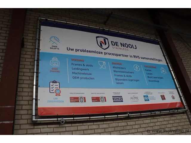 Reclame frame + spandoek - 400x250cm - afbeelding 1 van  3