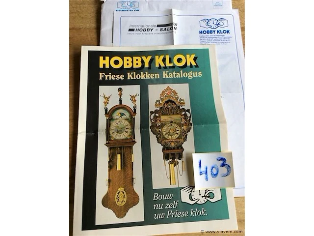 Reclame friese klokken - afbeelding 1 van  2