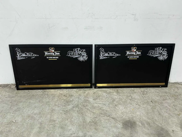 Reclame krijtbord (2x) - afbeelding 1 van  2