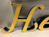 Reclame letters (6x) - afbeelding 2 van  6