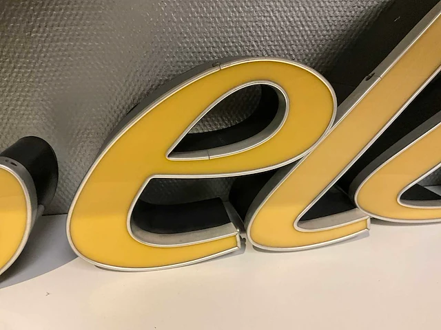 Reclame letters (6x) - afbeelding 3 van  6