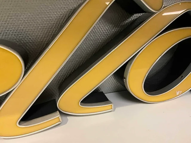 Reclame letters (6x) - afbeelding 4 van  6