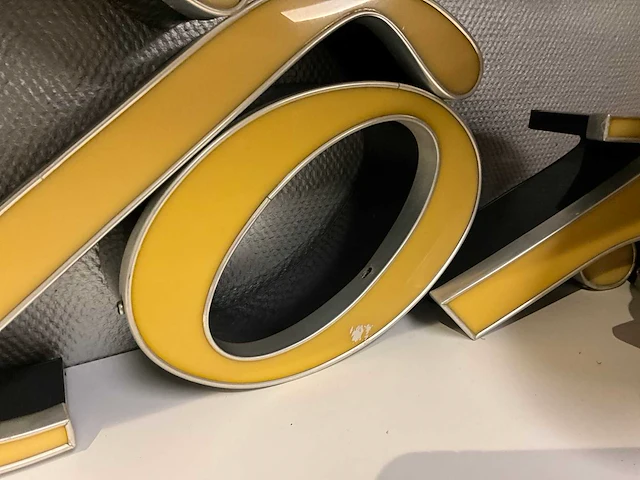 Reclame letters (6x) - afbeelding 5 van  6