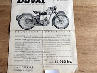 Reclame motor duval - afbeelding 1 van  2