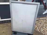 Reclamebord - 65x65x118cm - afbeelding 2 van  3