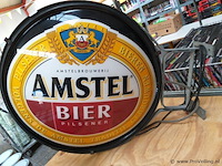 Reclamebord - amstelbier - diameter 100 cm. - afbeelding 1 van  3