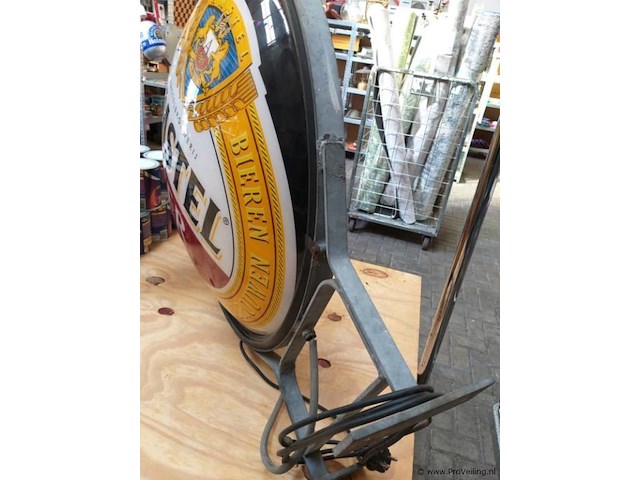 Reclamebord - amstelbier - diameter 100 cm. - afbeelding 2 van  3