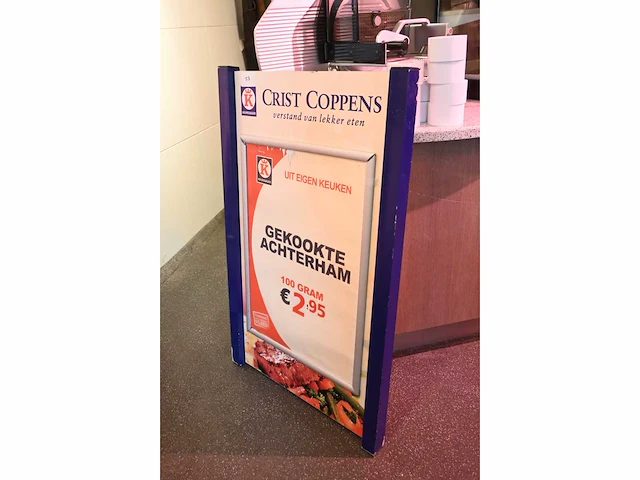 Reclamebord (2x) - afbeelding 2 van  3