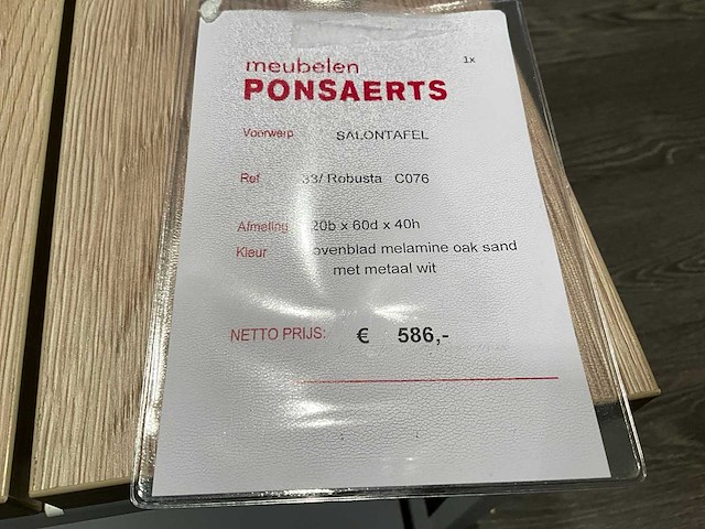 Recor home robusta salontafel - afbeelding 2 van  10