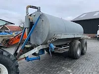 Record waterwagen met vacuümpomp