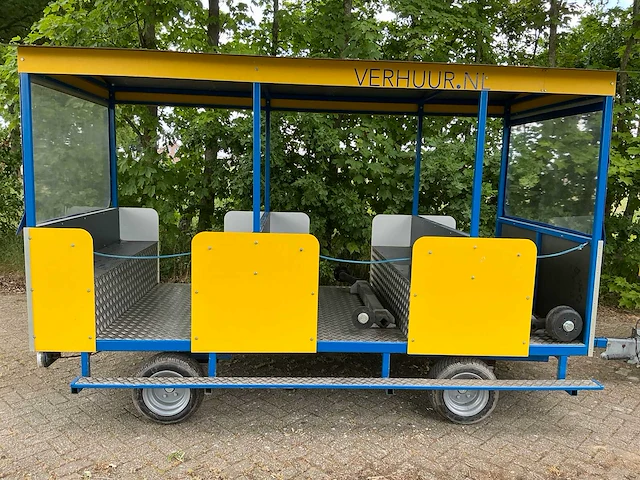 Recreatietrein met wagon (15 zitplaatsen) - afbeelding 44 van  55