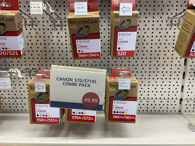 Recycle club ink canon compatible cartridge (49x) - afbeelding 8 van  16
