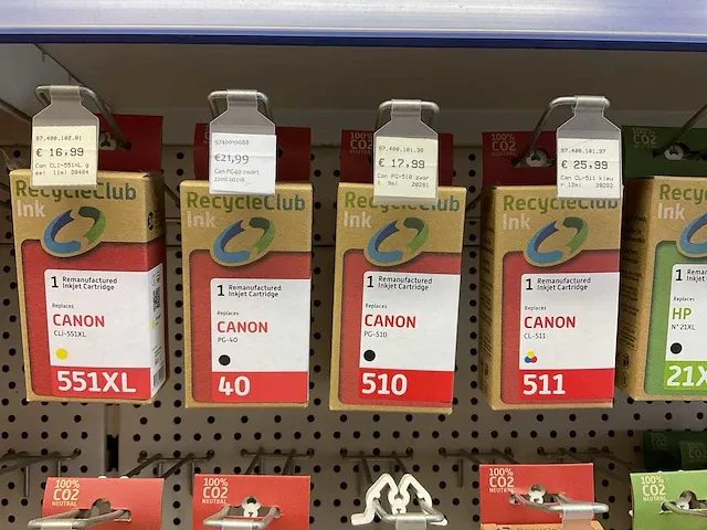 Recycle club ink canon compatible cartridge (49x) - afbeelding 10 van  16