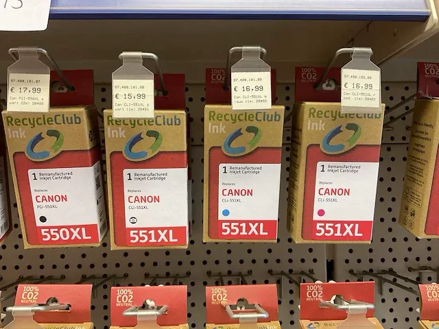 Recycle club ink canon compatible cartridge (49x) - afbeelding 11 van  16