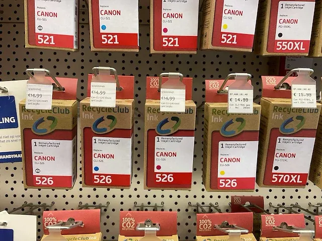Recycle club ink canon compatible cartridge (49x) - afbeelding 13 van  16