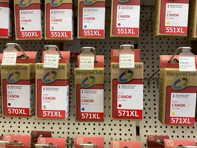 Recycle club ink canon compatible cartridge (49x) - afbeelding 14 van  16
