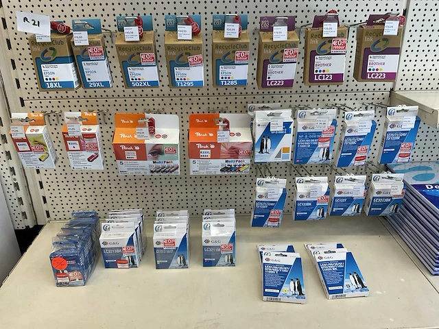 Recycle club ink, g&g epson en brother cartridge (46x) - afbeelding 1 van  10