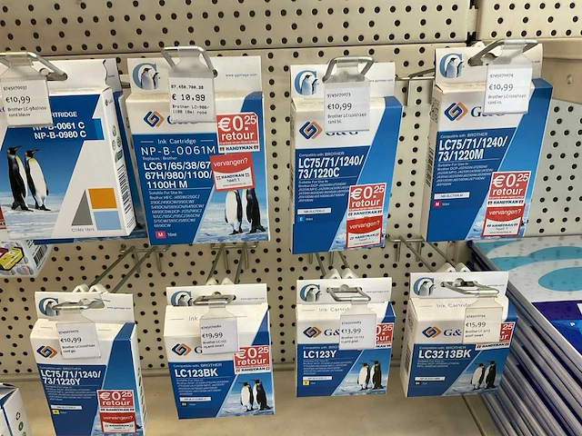 Recycle club ink, g&g epson en brother cartridge (46x) - afbeelding 8 van  10