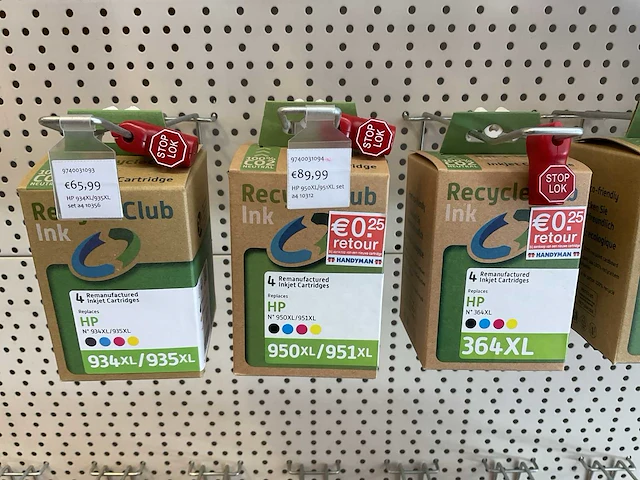 Recycle club ink hp multipack cartridge (8x) - afbeelding 2 van  4