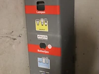 Recyclebak t.b.v. batterijen en lampen - afbeelding 1 van  2