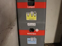 Recyclebak t.b.v. batterijen en lampen - afbeelding 2 van  2