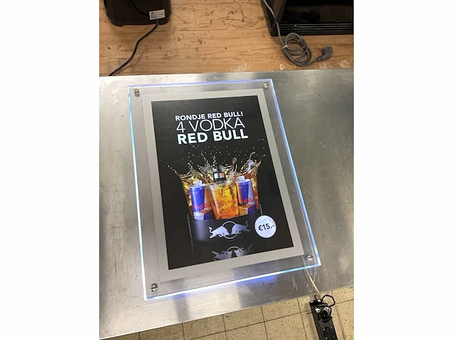 Red bull led reclame bord - afbeelding 2 van  5
