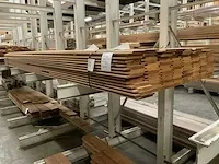 Red cedar channel siding gevelbekleding (103x) - afbeelding 1 van  3
