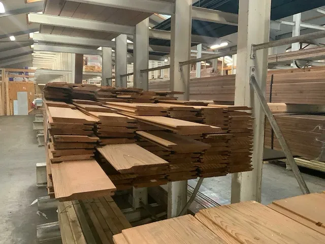 Red cedar rabat (118x) - afbeelding 2 van  4