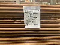 Red cedar rabat (118x) - afbeelding 4 van  4