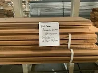 Red cedar zweeds rabat (64x) - afbeelding 5 van  5