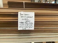 Red cedar zweeds rabat sponningschrootje(253x) - afbeelding 6 van  6