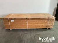 Red class wood dakbeschot 300x19.5x1.8 cm