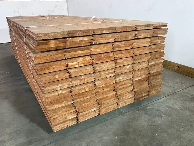 Red class wood dakbeschot mes en groef 300x19.5x1.8 cm (50x) - afbeelding 2 van  7