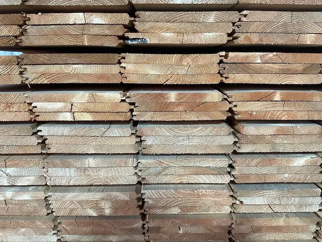 Red class wood dakbeschot mes en groef 300x19.5x1.8 cm (50x) - afbeelding 3 van  7