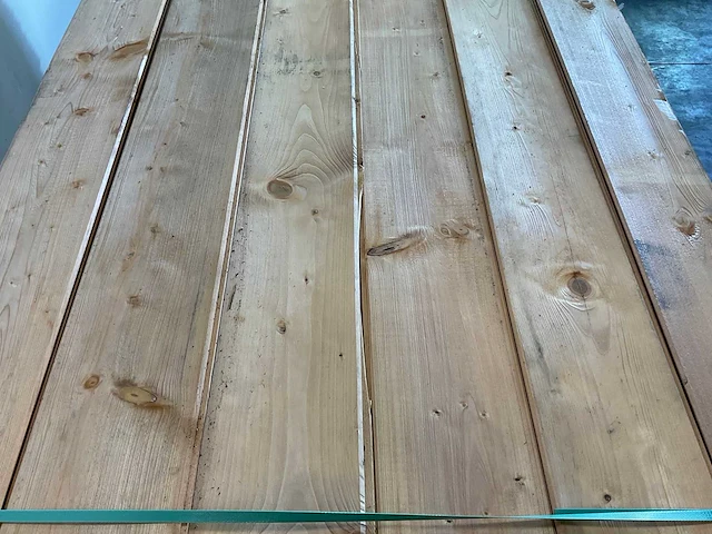 Red class wood dakbeschot met mes en groef verbinding 300x19.5x1.8 cm (115x) - afbeelding 4 van  7