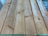 Red class wood dakbeschot met mes en groef verbinding 300x19.5x1.8 cm (115x) - afbeelding 4 van  7