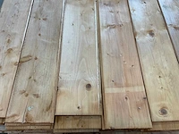 Red class wood dakbeschot met mes en groef verbinding 300x19.5x1.8 cm (115x) - afbeelding 6 van  7