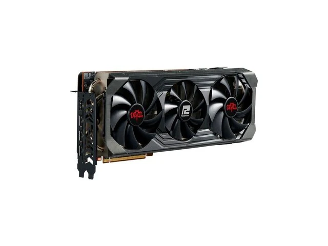 Red devil amd radeon rx 6900 xt ultimate gaming grafische kaart met 16 gb powercolor - afbeelding 1 van  2