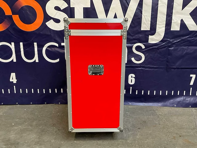 Red flightcase - afbeelding 4 van  10
