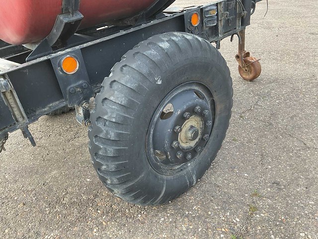 Red trailer company tank aanhanger - afbeelding 8 van  9