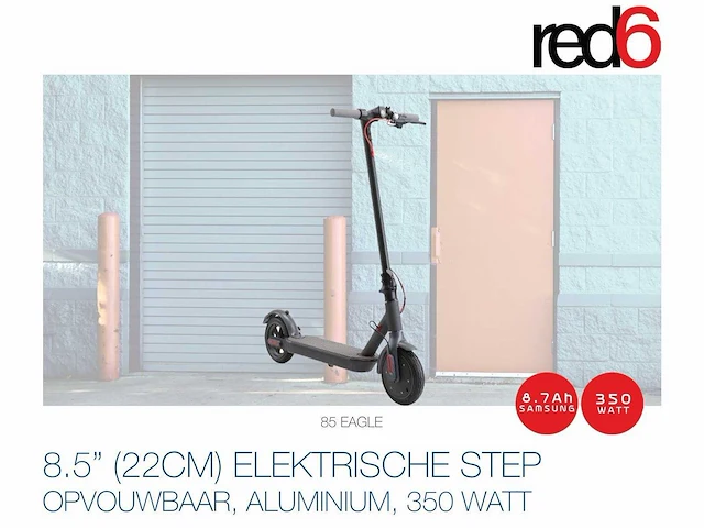 Red6 85 eagle opvouwbare elektrische step, nieuw uit de doos - afbeelding 1 van  4