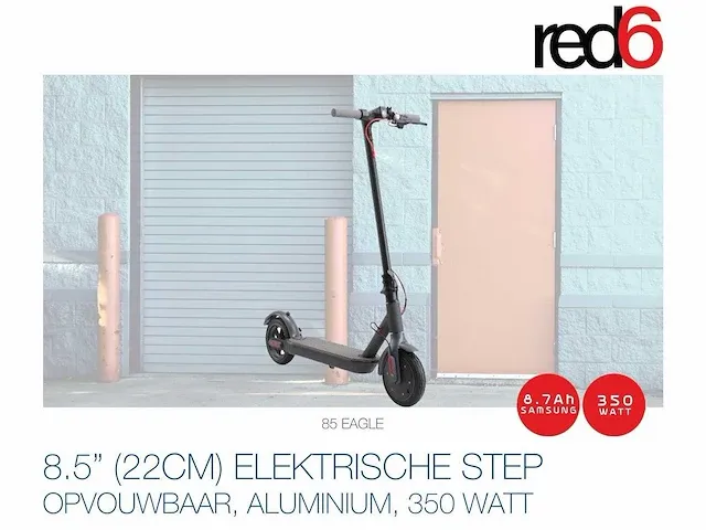 Red6 85 eagle opvouwbare elektrische step, nieuw uit de doos - afbeelding 1 van  4